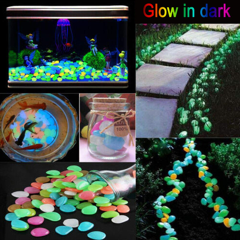 Glow in Dark, Garden Rocks