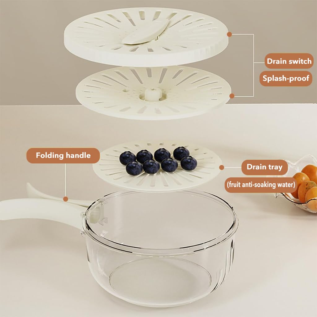 Multi Functional Fruit Drain Basket