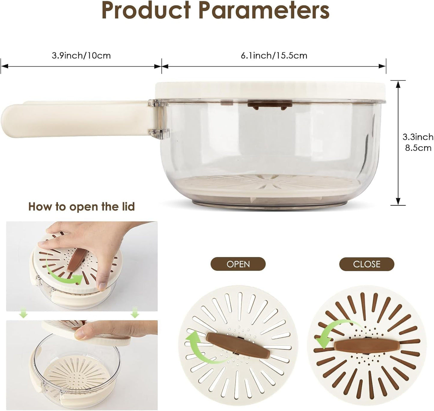 Multi Functional Fruit Drain Basket