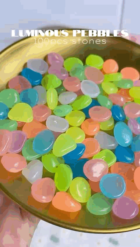 Glow in Dark, Garden Rocks